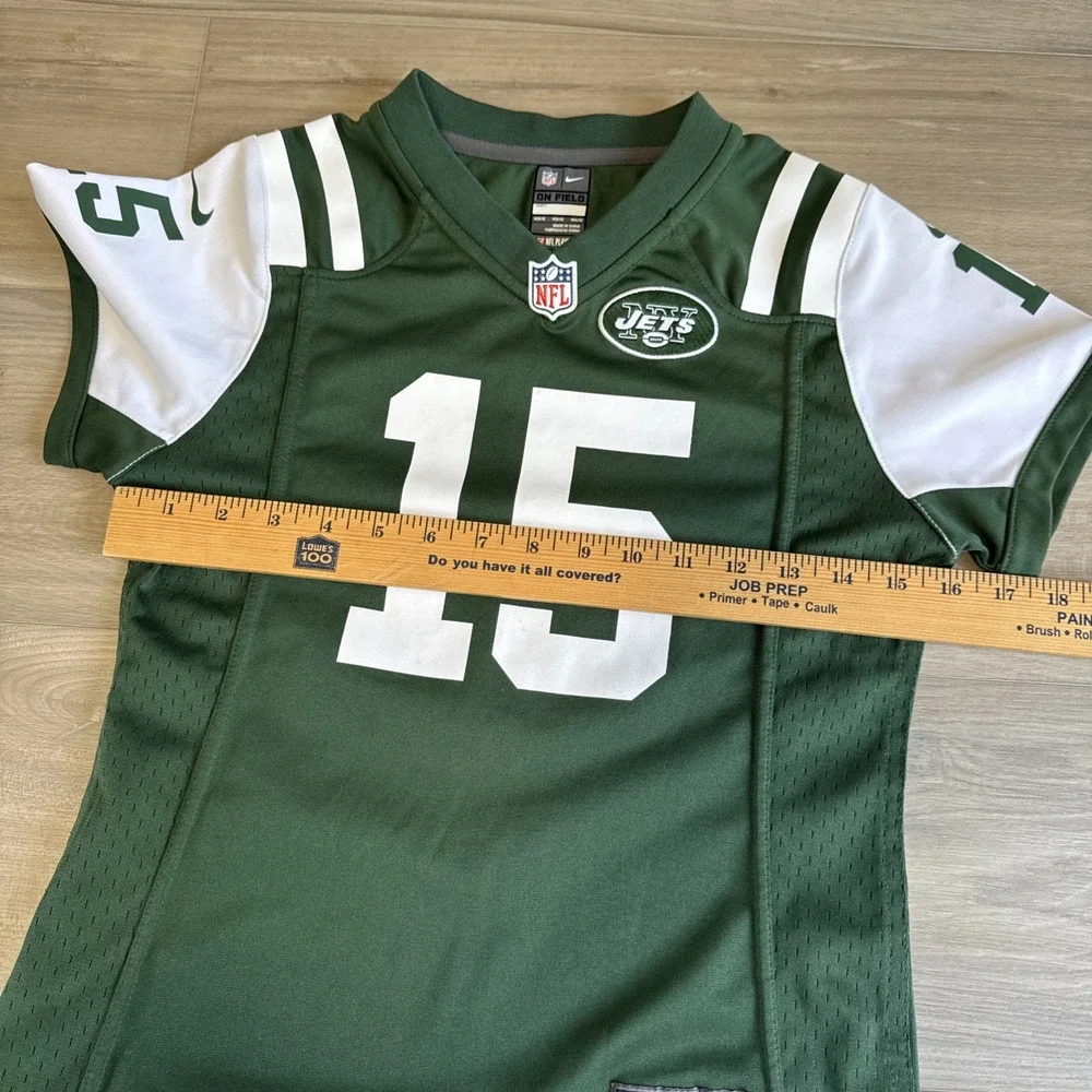 Nike New York Jets Football Jersey Tim Tebow #15 Green Youth Kids Size Medium - Picture 6 of 7